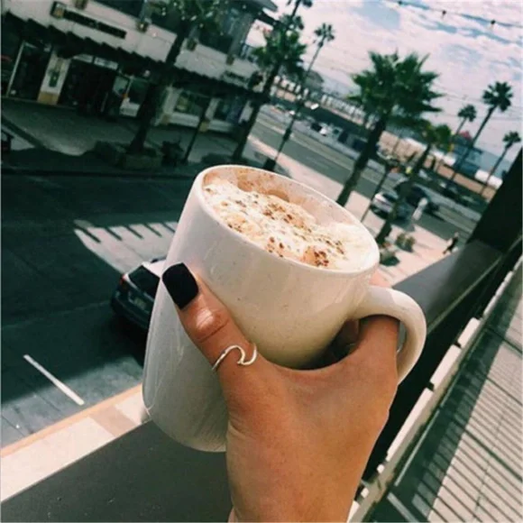 Wave Ring Ocean Rip Curl Silver Alloy Size 5.5 NWOT - Picture 3 of 7